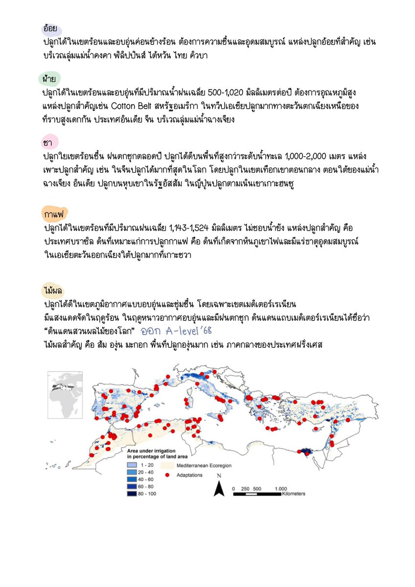 sheetsoso's tweet photo. สังคม A-level ภูมิศาสตร์
หัวข้อมาใหม่ ออกมา 2 ปี
เก็บคะแนนได้ชัวร์🔥

- การกระจายประชากร
- การตั้งถิ่นฐานชนบท
- สิ่งแวดล้อมกายภาพ กับ เกษตรโลก
(ต้องรู้เรื่องทวีป จะได้เปรียบมากๆๆ เช่น ภูมิอากาศเมดิเตอร์เรียน)

#dek69 #TCAS69 #เด็กซิ่ว69 https://t.co/ZwyqM5wwfp