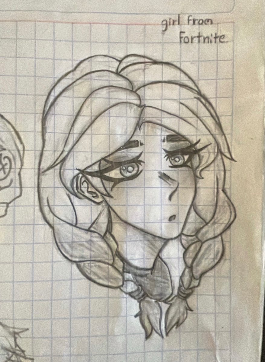 Tori_Rasputin's tweet photo. Otro nuevo dibujo de mi libreta jsjs
#FortniteTorin #FortniteArt https://t.co/s1mQgPLus0
