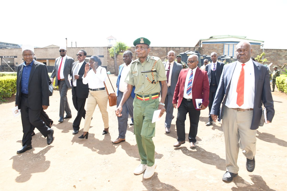 POMACKenya's tweet photo. The Ugandan delegation held engagements with the Solicitor General Hon. Shadrack Mose and the Power of Mercy Advisory Committee. The visiting team also attended a sensitization forum at Kamiti Maximum Security Prison. https://t.co/HPFXCbCoLe