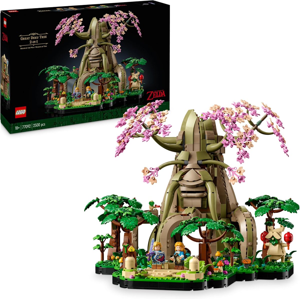 Das LEGO-Set "2-in-1" zum Deku-Baum aus #Zelda Ocarina of Time ist in den #Frühlingsangeboten bei Amazon gerade um 15 Prozent reduziert und damit 45 Euro günstiger.

Zu Amazon:
amzn.to/4rpQeH5

Affiliate-Link. #Werbung