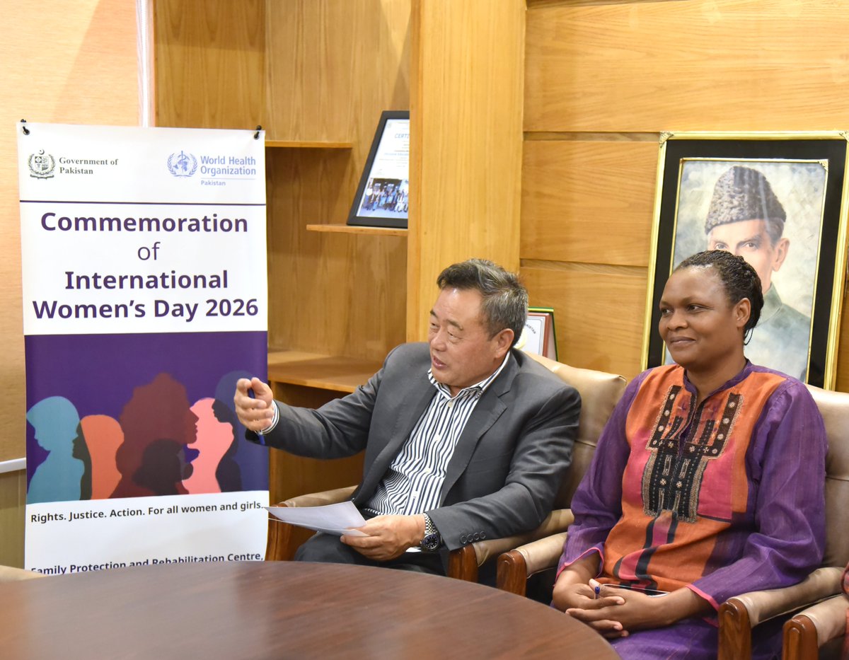 WHO Pakistan tweet media