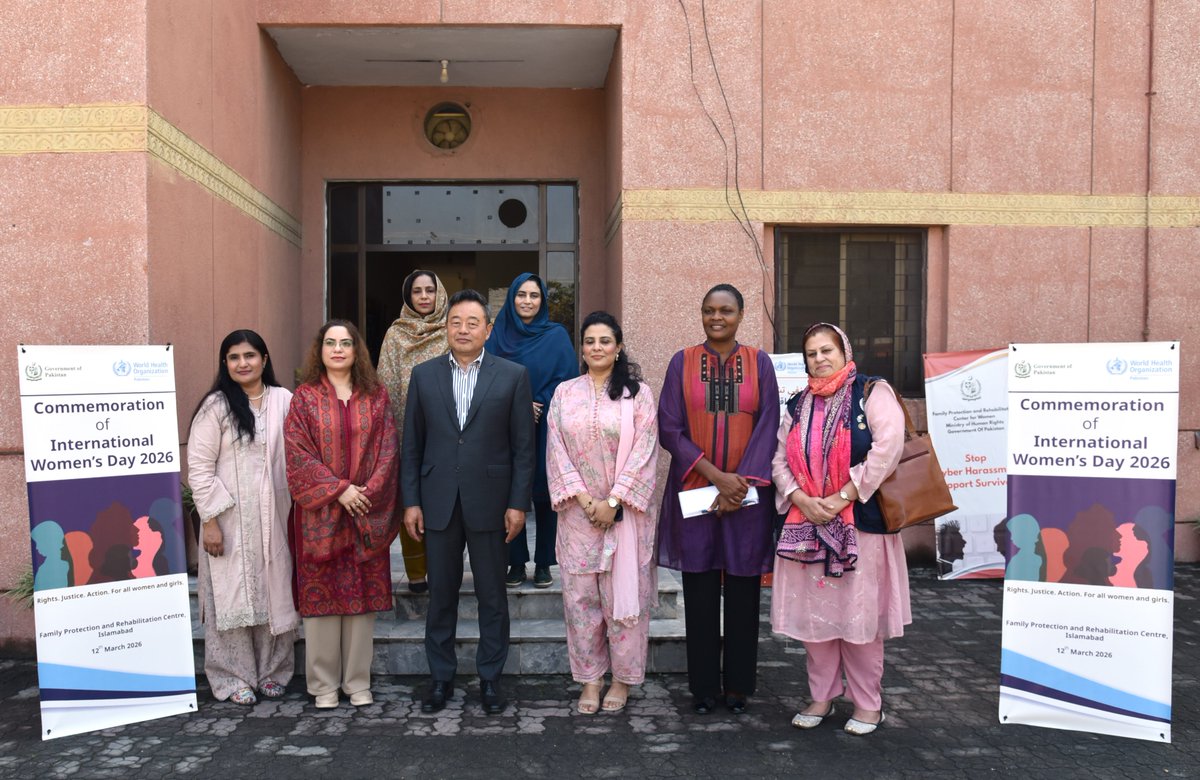 WHO Pakistan tweet media