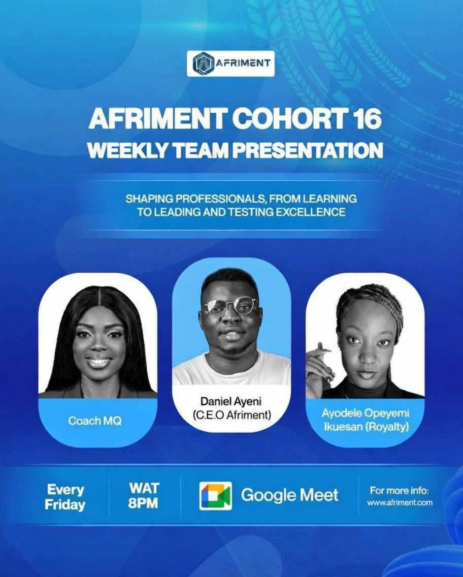 AFRIMENT tweet media