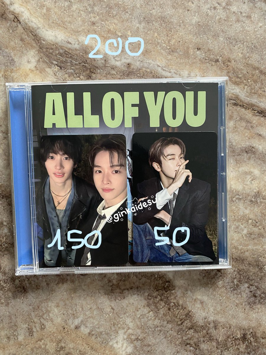 ittiwb's tweet photo. ขาย wts all of you
การ์ดยูนิต unit ซองชาน แอนตัน 150
การ์ดเดี่ยวซองชาน 50  
ค่าส่ง 35 บาท

ขายทั้งหมด 200 ส่งฟรี
#ตลาดนัดriize #ตลาดนัดน้องข้าว
anton sungchan riize japan https://t.co/YDMdsvoExP