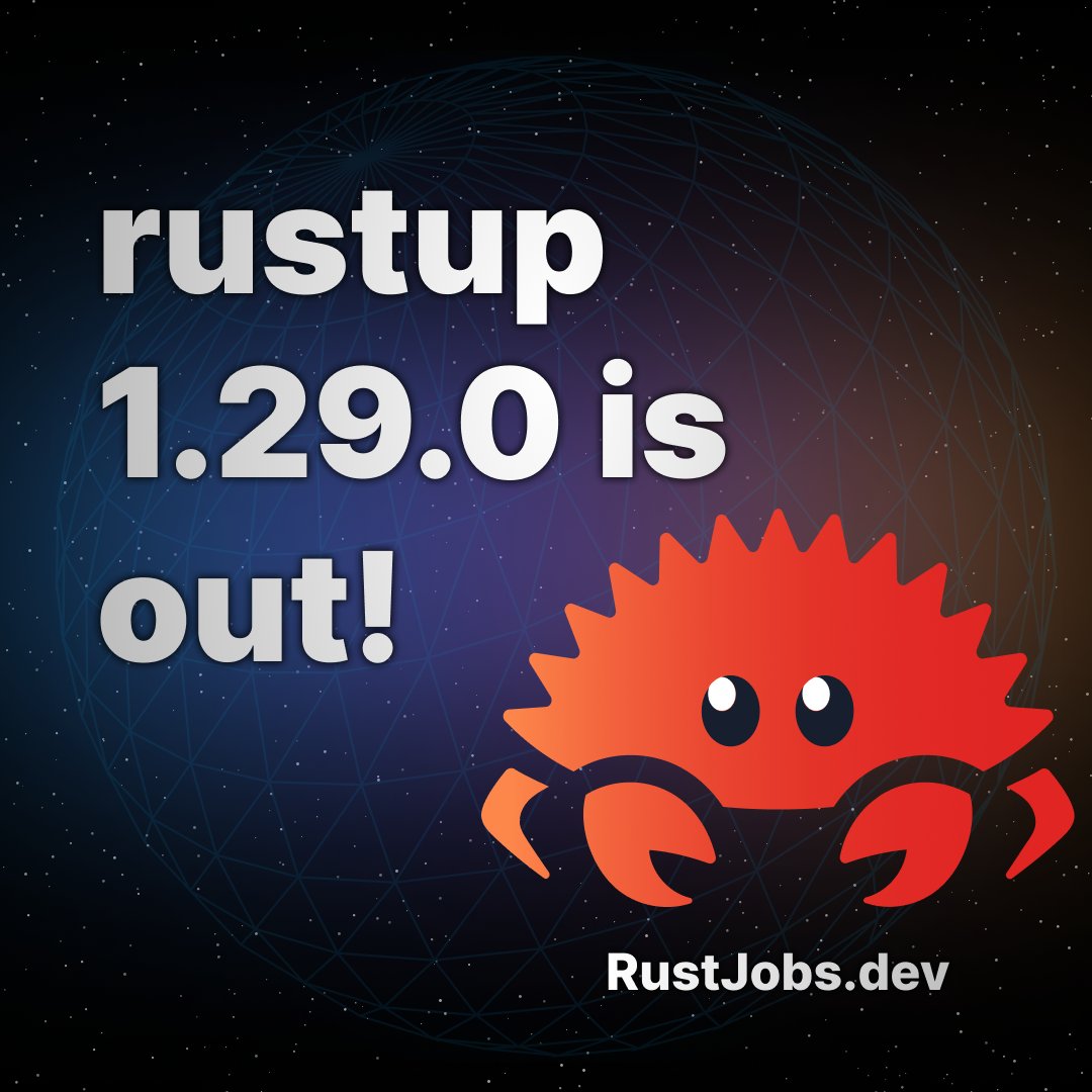 Rust Jobs 🦀 tweet media