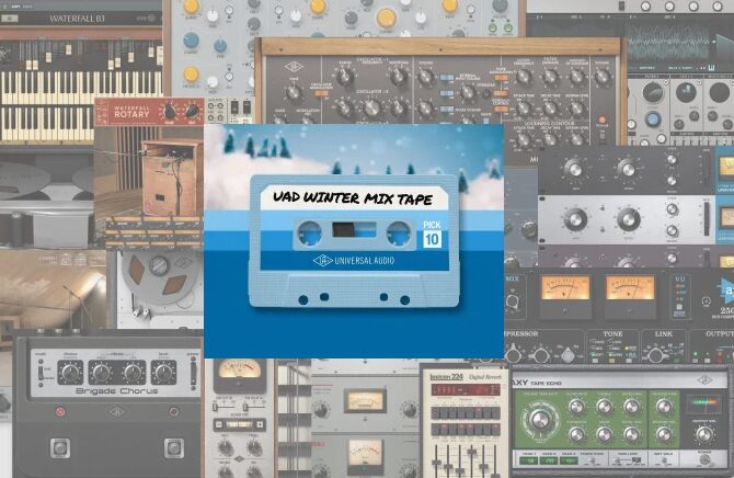 【SALE】好評の「UAD Winter Mix Tape」セールが再び！Universal Audio の好きなプラグインを１０個、自由に選べるバンドルが 66% OFF のセール中！2026/3/31 まで
 vst-joho.com/uad-winter-mix…