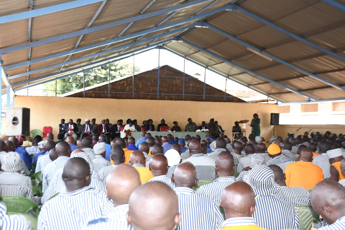 POMACKenya's tweet photo. The Ugandan delegation held engagements with the Solicitor General Hon. Shadrack Mose and the Power of Mercy Advisory Committee. The visiting team also attended a sensitization forum at Kamiti Maximum Security Prison. https://t.co/HPFXCbCoLe