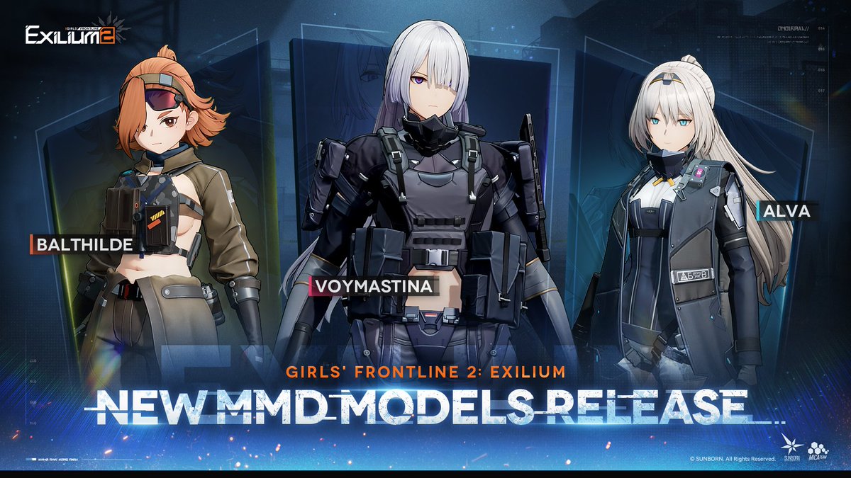 GIRLS' FRONTLINE 2: EXILIUM-EN Official tweet media