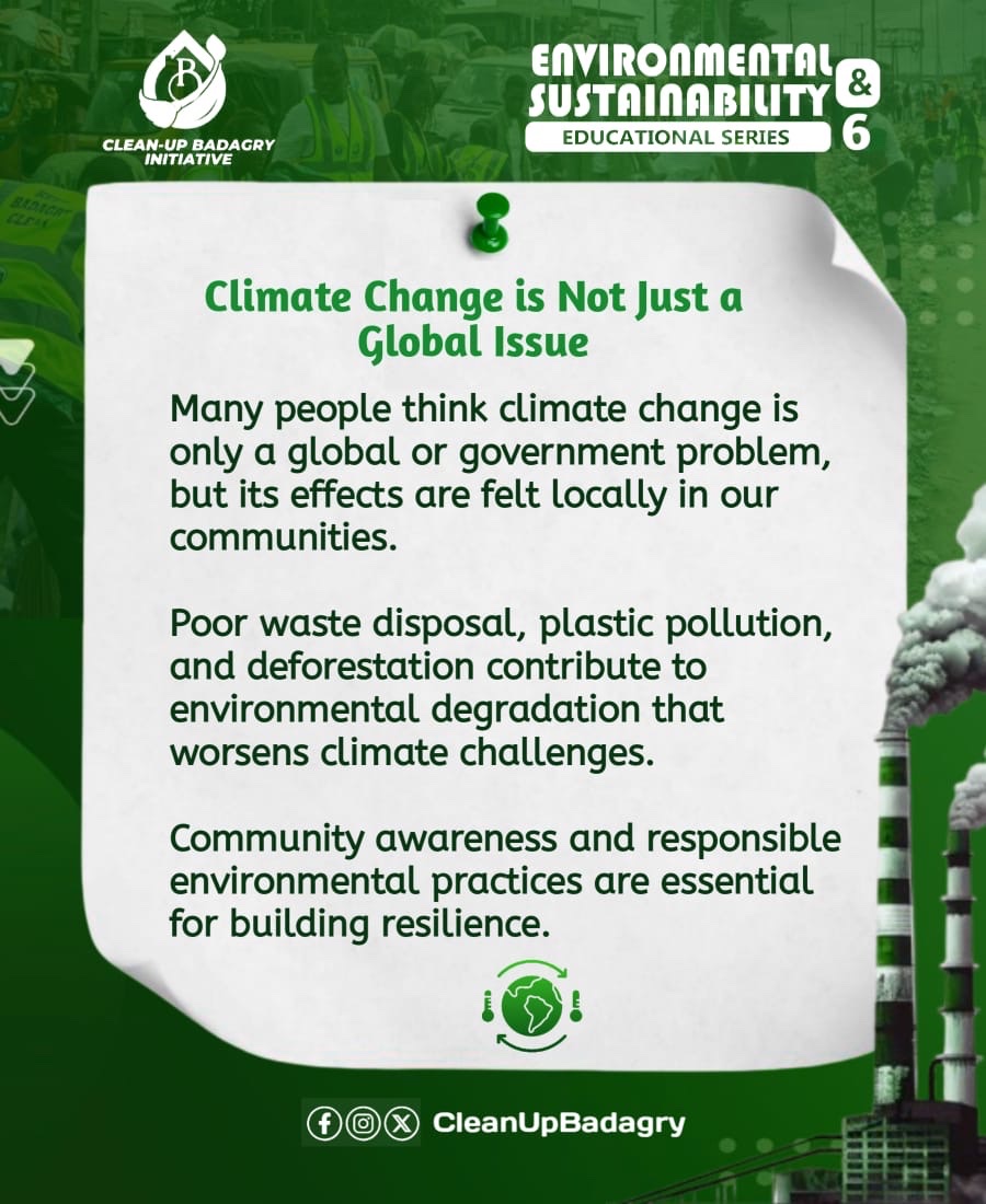 Clean Up Badagry Initiative tweet media