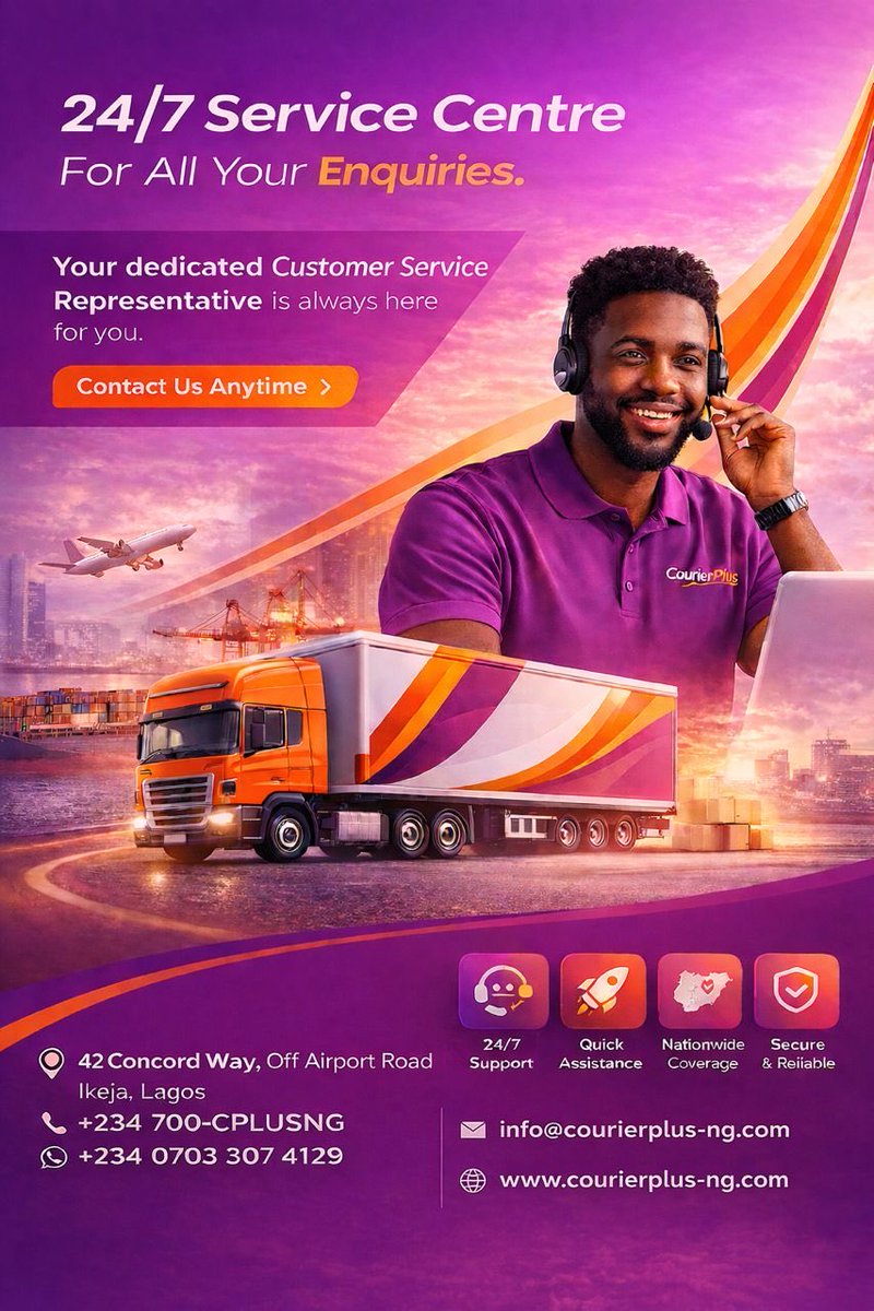 Courierplus Nigeria tweet media