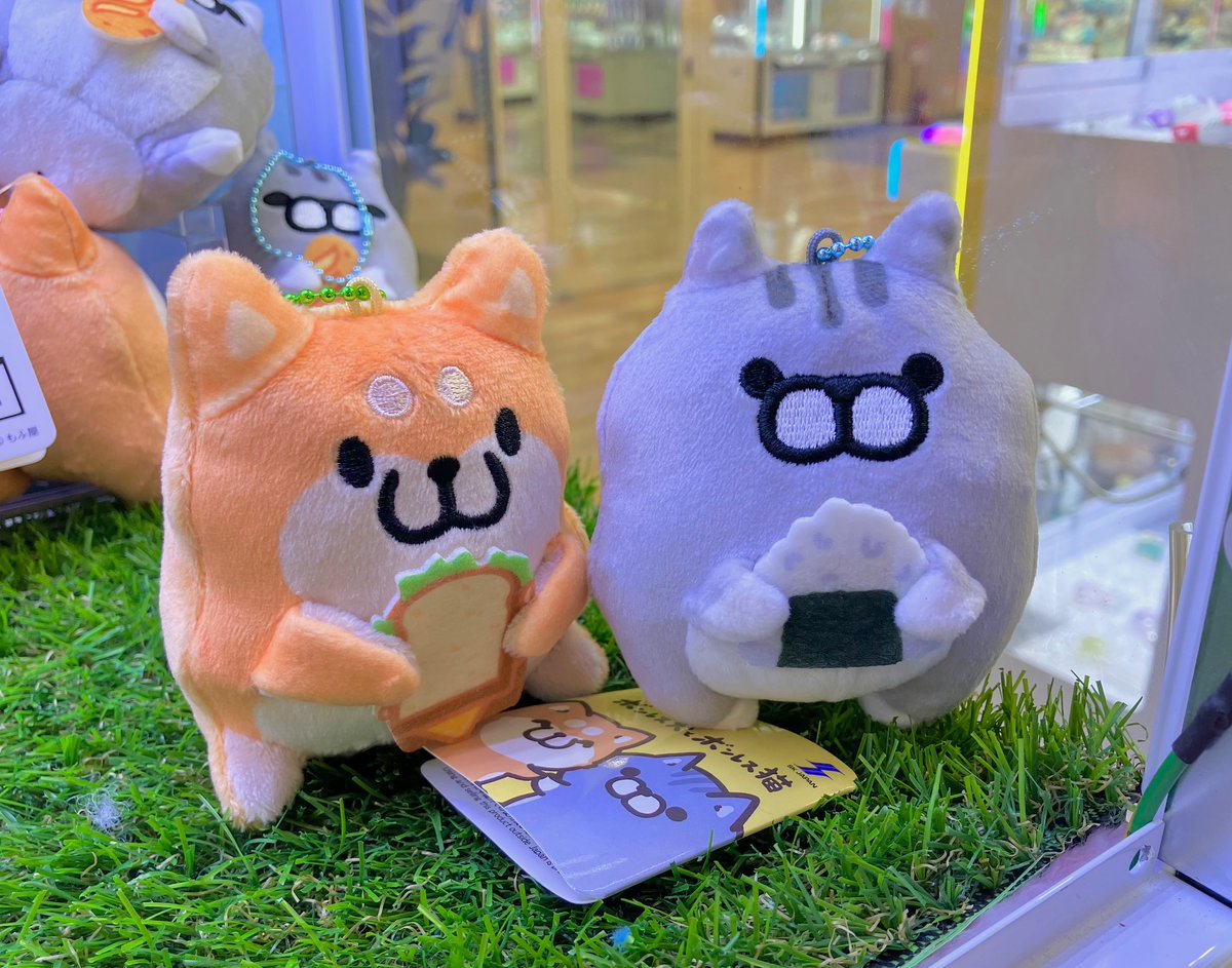 🐶新景品投入情報😾 【ボンレス犬とボンレス猫もぐもぐマスコット