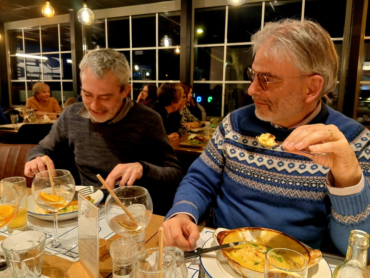 QueasoServices's tweet photo. We organized our latest TeamDinner at Restaurants Colmar.  As always, it was a wonderful gathering of colleagues sharing stories  about life while enjoying great food and drinks together.

#CompanyCulture #PeopleFirst #MonthlyTeamDinner #QueasoServices https://t.co/n0KzngkPyc