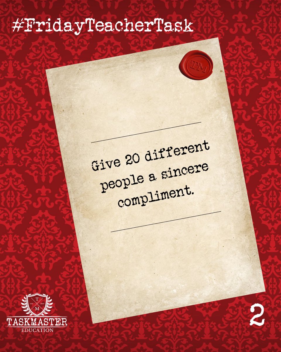 Taskmaster Education tweet media