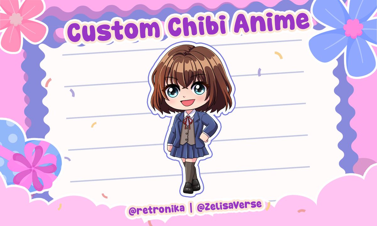 Custom chibi character done for retronika. Happy to work on this project ✨

#chibi #artshare #artmoots