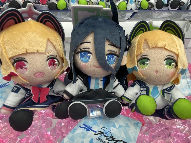 新景品情報】 『#ブルーアーカイブ ミニぬいぐるみ Vol.7・8』 入荷
