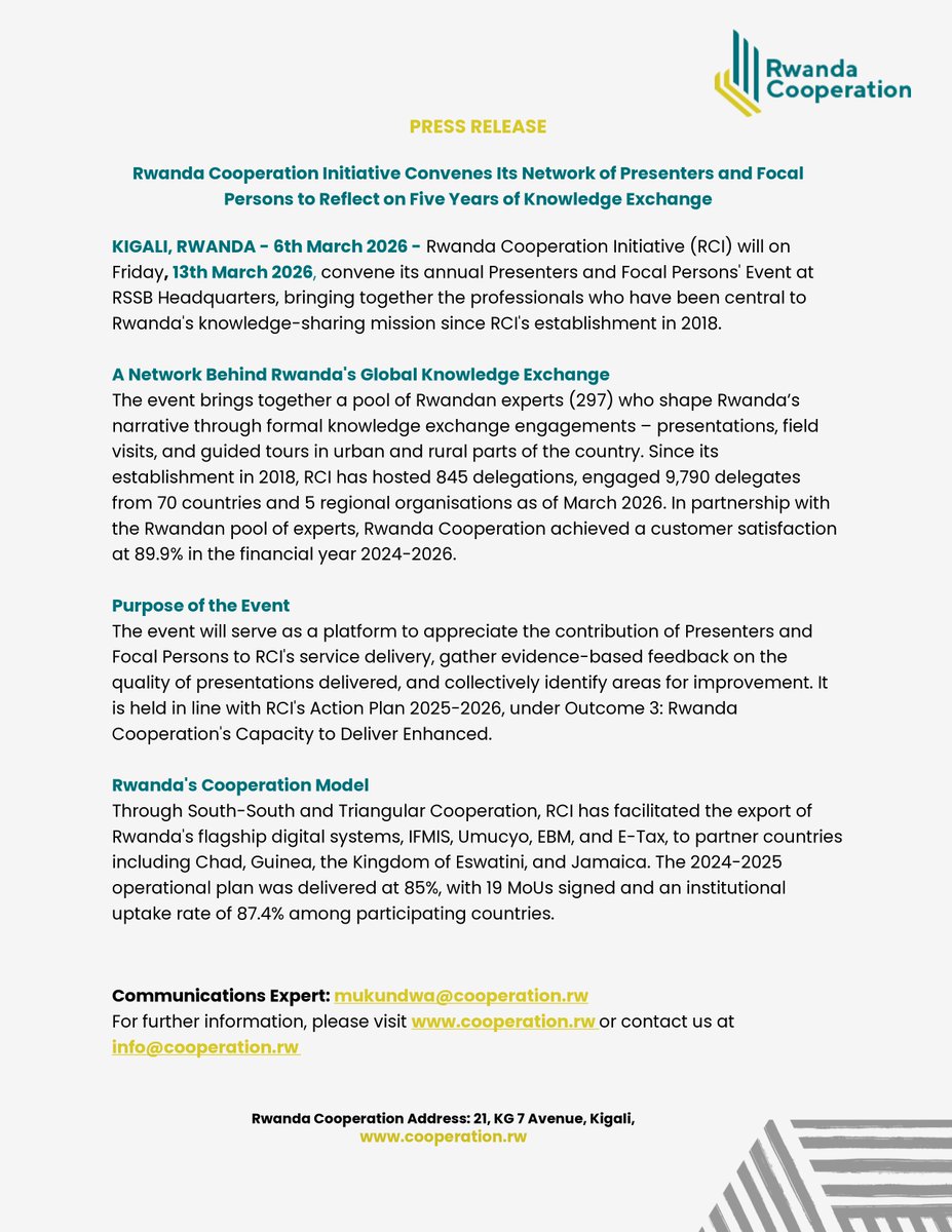 Rwanda Cooperation tweet media