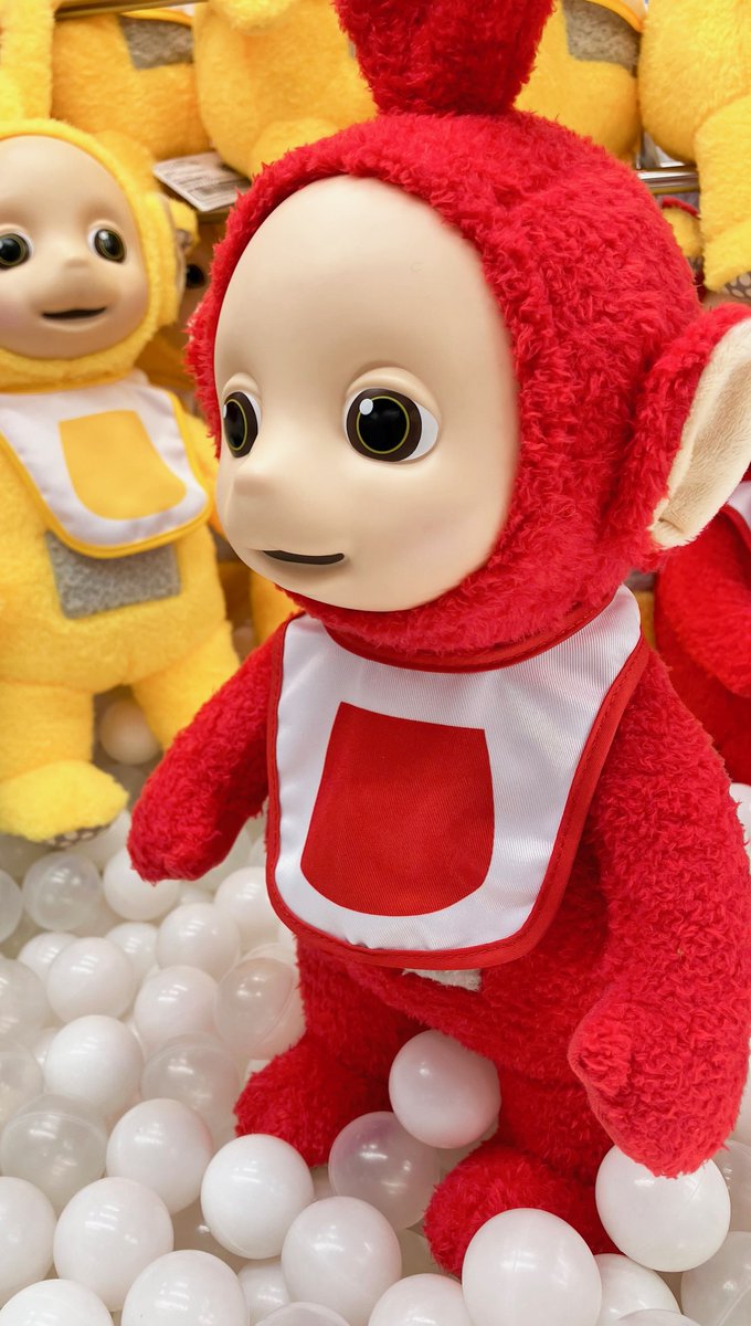 ❤️新景品投入情報❤️ 【テレタビーズBIGぬいぐるみ（ポー