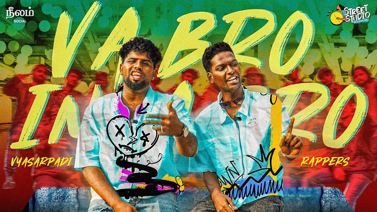 NeelamSocial's tweet image. Vaa Bro!
 Innaa Bro!

Watch Full Video : youtu.be/2aJjQhmpRPc

#rappers #chennai #vyaasarpadi #neelamsocial #streetstudio