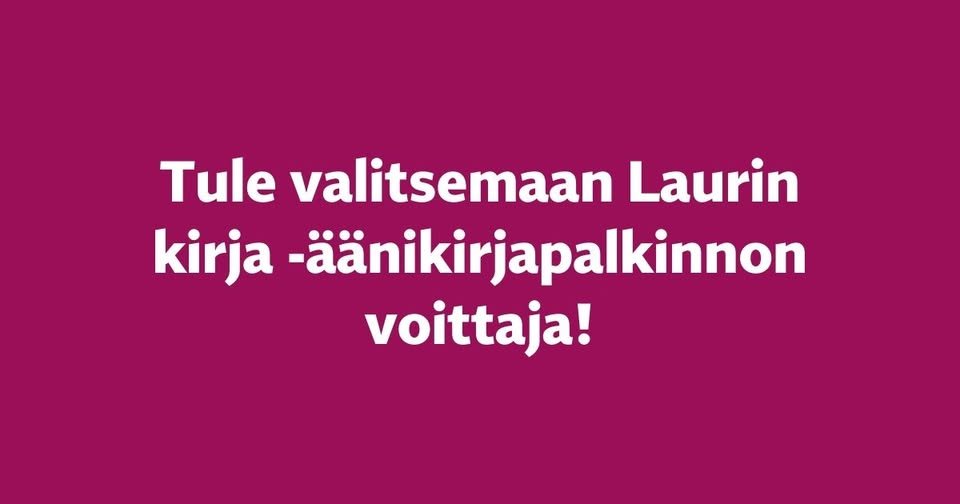 Näkövammaisten liitto tweet media