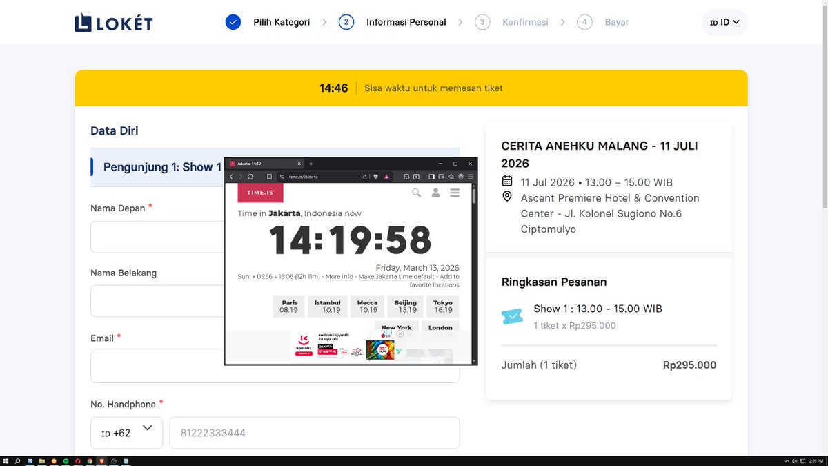 TICKETING SERVICE JASTIP JASWAR JASA TITIP WAR tweet media