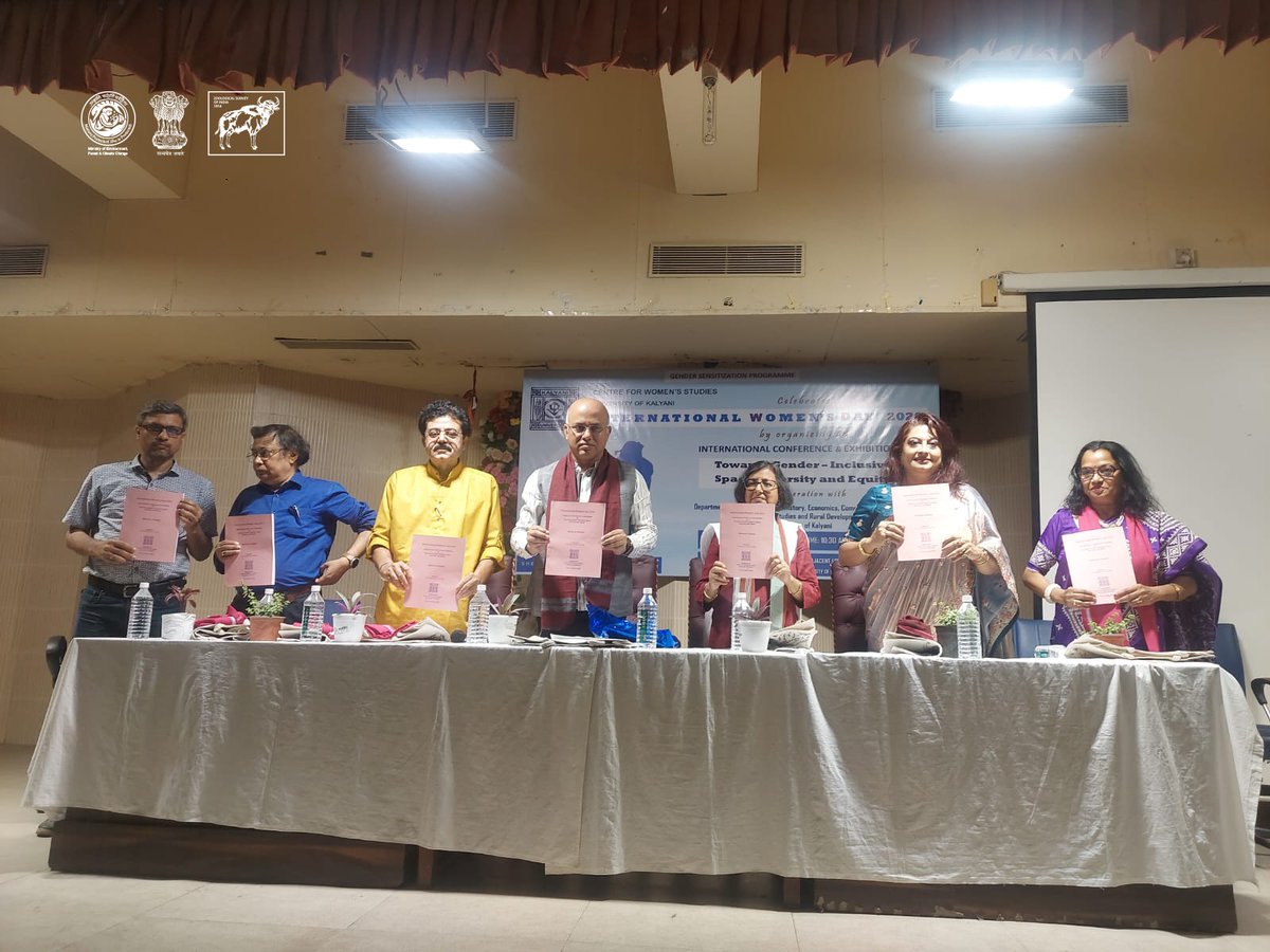 ZoologicalI's tweet image. “The Missing Half” 🗣️ Dr. Dhriti Banerjee, Director of ZSI, delivered a compelling keynote on gender equity &amp;amp; diversity at the University of Kalyani yesterday. 

#IWD2026 #WomenInScience #ZSI #DiversityEquityInclusion #GenderEquality