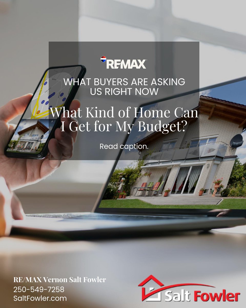 LisaSalt's tweet image. Seeing what’s realistic helps set expectations and guide decisions.

Markets rarely move in straight lines. They adjust, rebalance, and shift over time.

Right now is one of those moments.

#JustAddSalt #SaltFowler #RemaxVernon #NorthOkanagan #OkanaganRealEstate