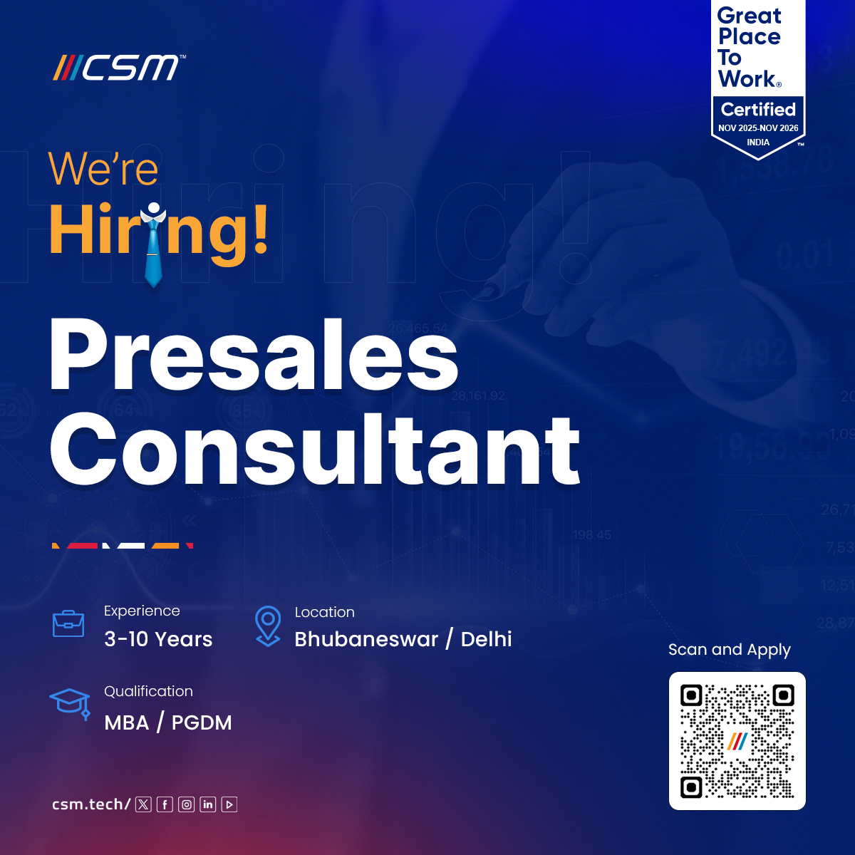 CSM Technologies tweet media