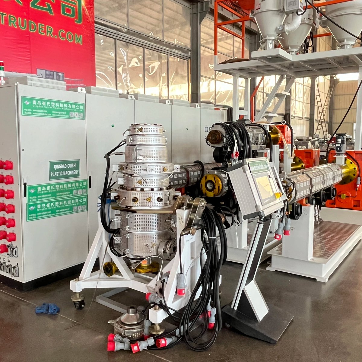 CuishiPlastic's tweet image. Plastic extrusion pipe molds designed for precise pipe shaping and stable production. Custom sizes support various pipe applications. ⚙️
cnplasticmachinery.com  📩 Contact: sales@qdcuishi.com #extrusionmold #plasticmold #pipeextrusion #plasticpipe