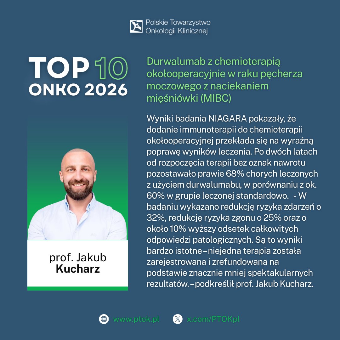 Polskie Towarzystwo Onkologii Klinicznej tweet media