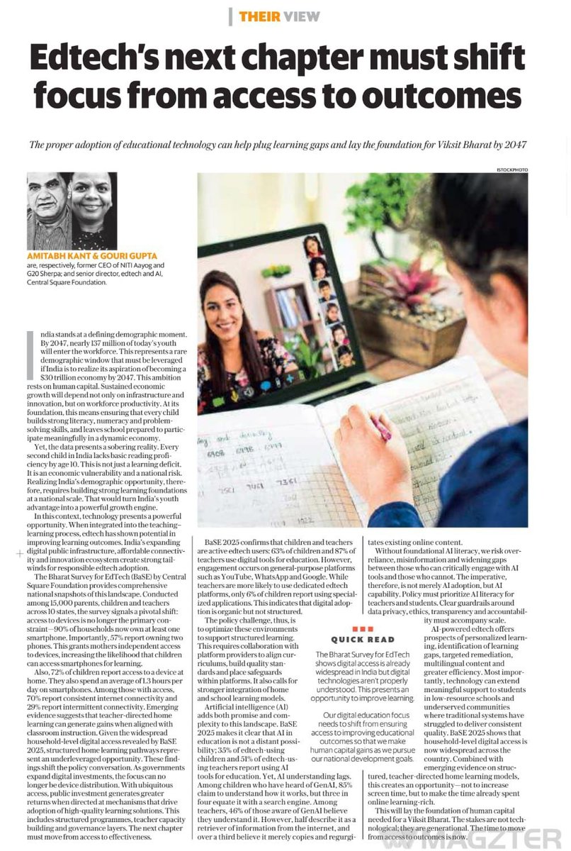 Central Square Foundation tweet media