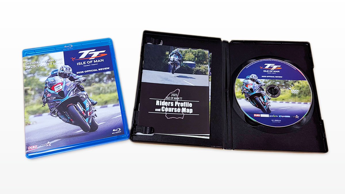 「2025 マン島TTレース」公式Blu-ray／DVD
明日3/14発売です！
販売ページはこちら▶️wickvb.shop/shopbrand/ct4