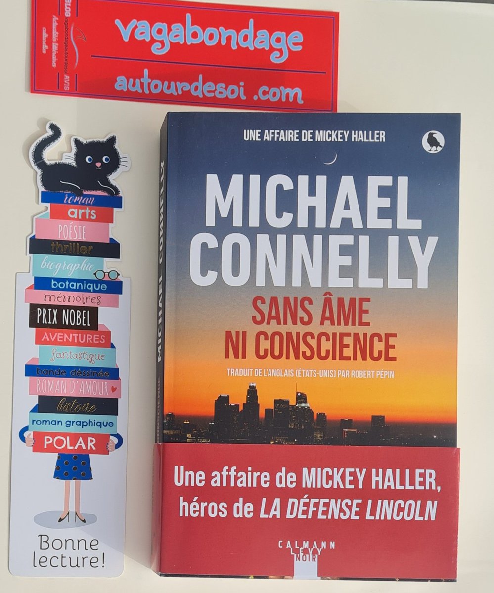 Vagabonderautou's tweet image. 📖 Nouvelle enquête pour Mickey Haller ! #SansAmeNiConscience @michaelconnellybooks plonge son célèbre avocat dans un procès où l’IA pourrait être à l’origine d’un meurtre.
Un polar très documenté sur la justice américaine
#CalmannLévy
#chronique ⬇️ vagabondageautourdesoi.com/2026/03/12/mic…