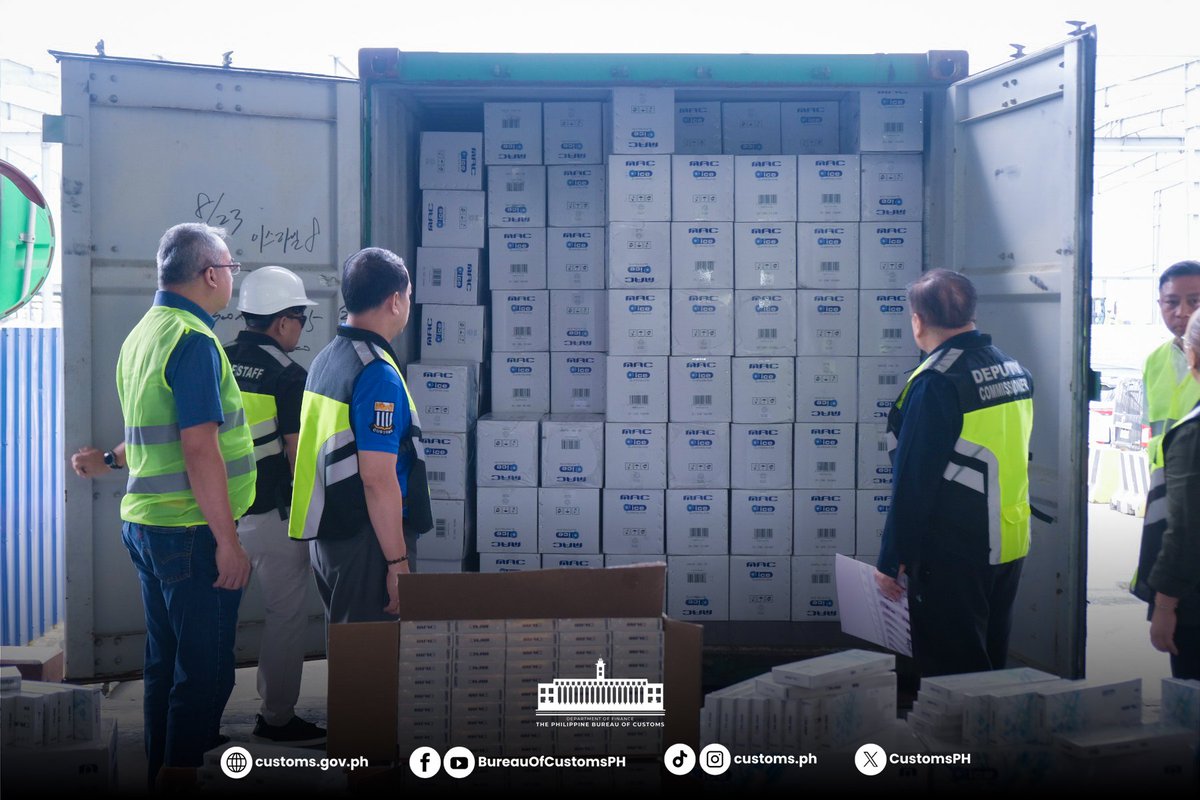 Bureau of Customs PH tweet media