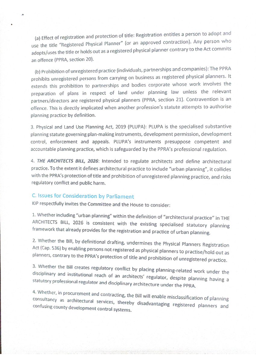 KENYA INSTITUTE OF PLANNERS tweet media