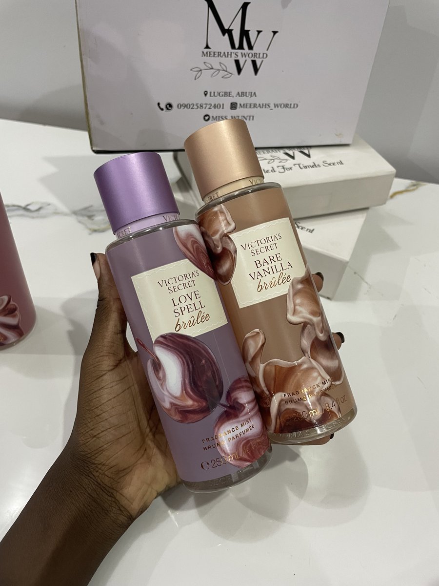 Original Victoria Secret
Body Mist (USA)

Unbeatable Price 24,500

📍Abuja