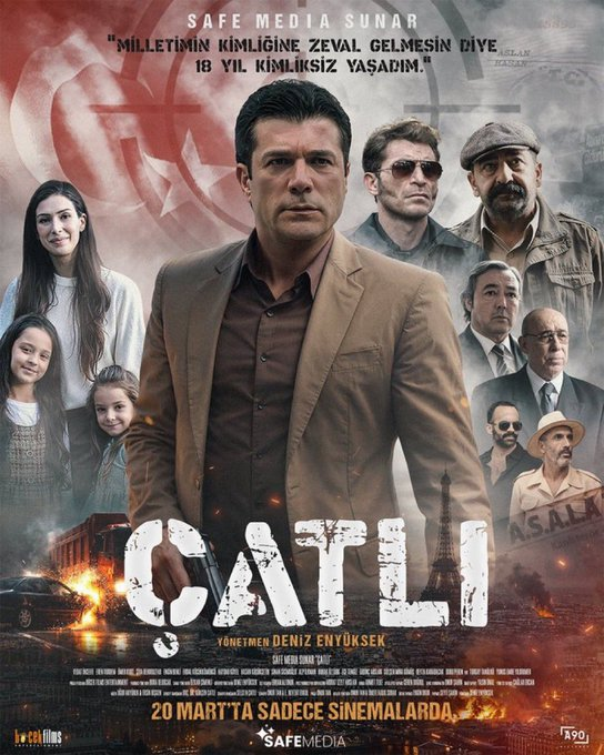 sonhun23's tweet photo. “Vatan için yürüdü. ADSIZ yaşadı ama Adı unutulmadı.  .  #Çatlı serisinin ilk filmi 20 Mart’ta Sinemalarda!
“Sana Kürşat’ın kinini getirdim” https://t.co/gqprJ5xWCa