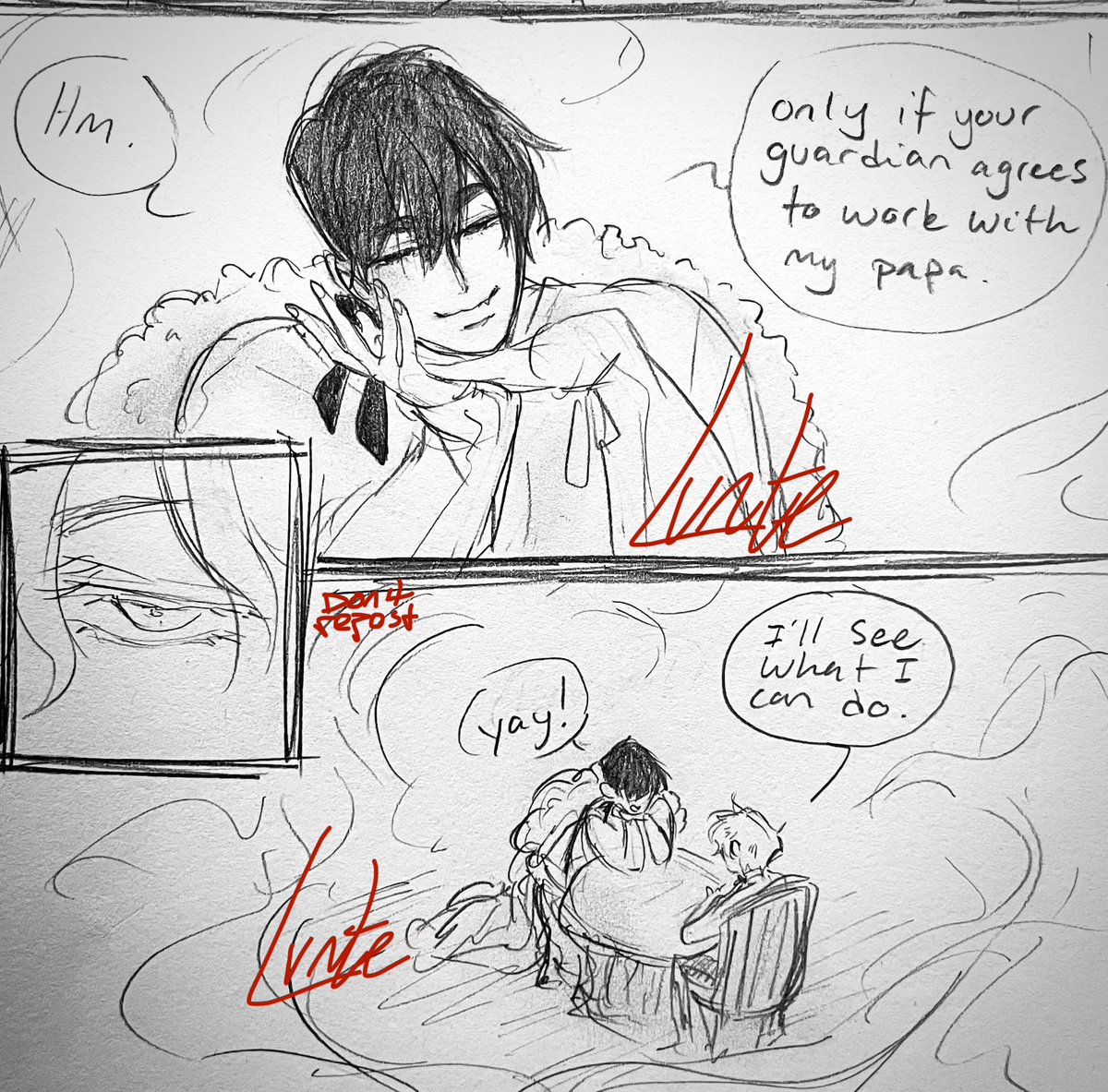 Lunte_bun's tweet photo. Little bean helps papa get business partners!
Luka just wants to know about Hyuna, thank you. -old- 
Luka won Alien Stage by default because there were no more contestants✨ https://t.co/z7vsGXbJgK