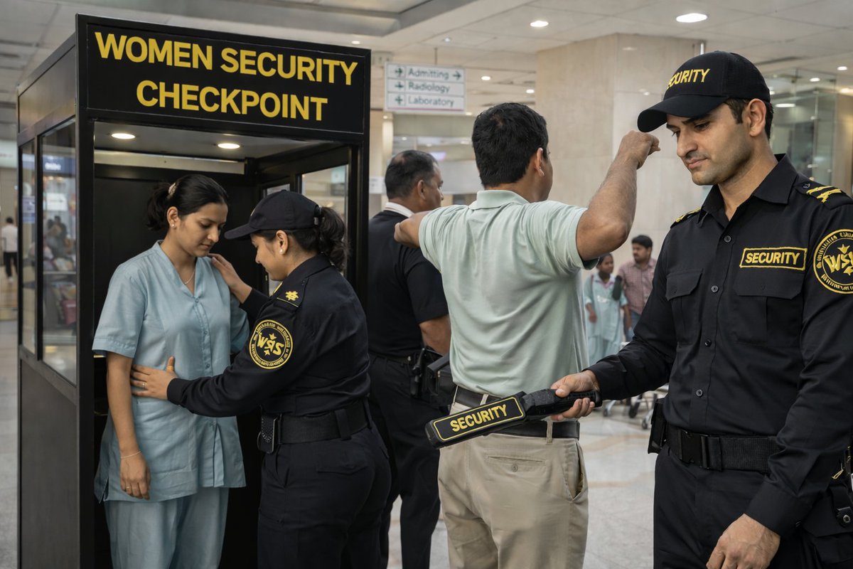 wsisindia's tweet photo. Professional Hospital Security Services in Delhi

✔ Visitor Screening
✔ Female Security Checkpoint
✔ Metal Detector Checking
✔ Trained Security Guards

WSIS Security Services – Reliable Security Partner

📞 9560057510
🌐 https://t.co/UsPSWO7YfB

#HospitalSecurity #Security https://t.co/9jTafp0cfR