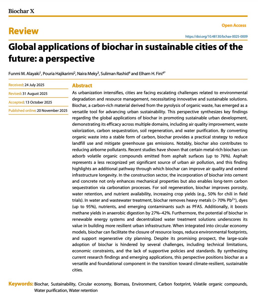 Biochar & CARR tweet media