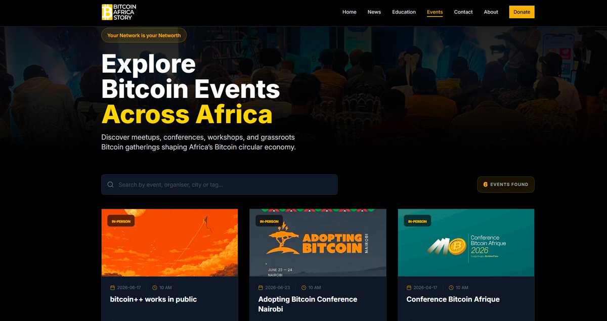 Bitcoin Africa Story tweet media