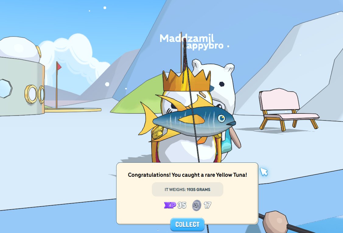 YELLOW TUNA on <a href="/PudgyWorld_/">Pudgy World</a>