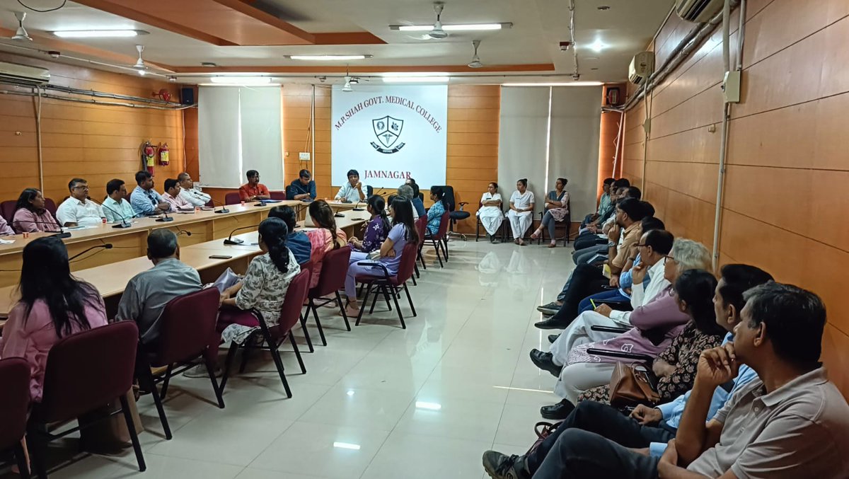 NAMO Swachhata Abhiyan Orientation meeting at GGGH Jamnagar