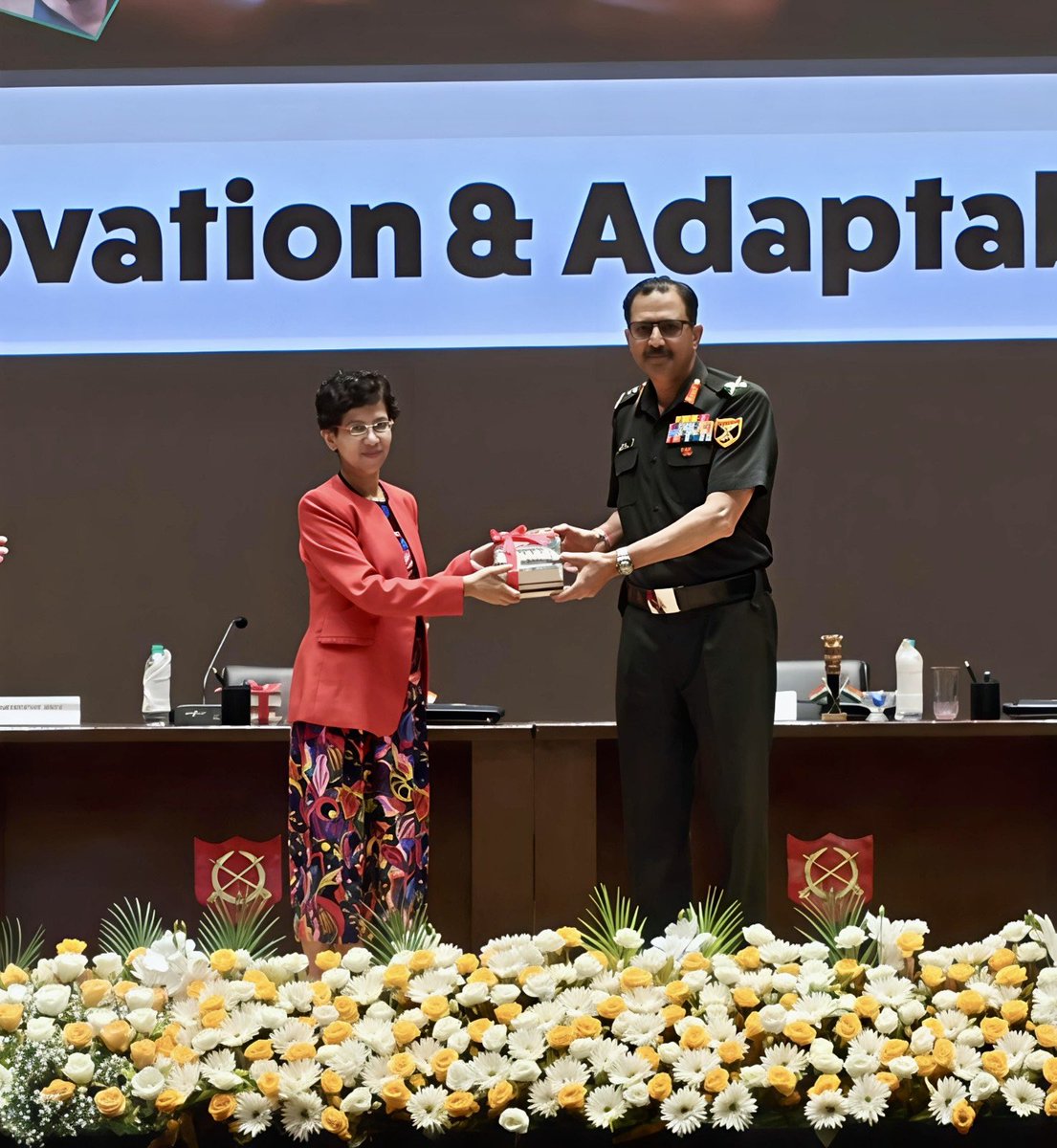 AmritaNarlikar's tweet image. #Latepost 
A great honour to speak at  AMSB Seminar 2026 on
"Shaping Military Leaders for the 21st Century: #Ethical &amp;amp; Value-based
#Leadership", thank you 
@ia_awc @artrac_ia 
for the stimulating exchange and gracious hospitality.