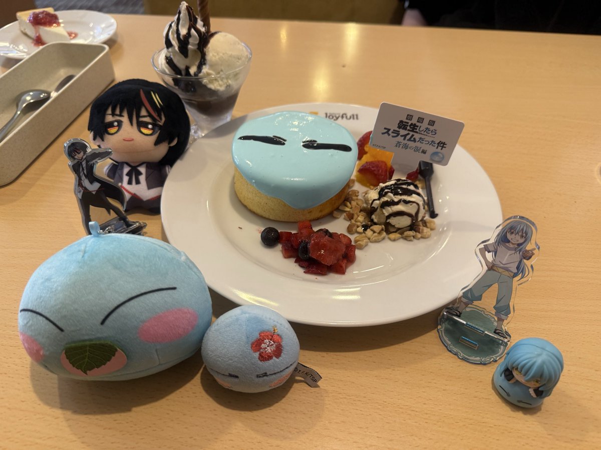 mamipin1's tweet photo. 転スラ×ジョイフル🍝🍴💕
またおデブに߹𖥦߹

美味しい(*´～｀*)ŧ‹"ŧ‹"ŧ‹"かった💖 ̖́- https://t.co/xS4alRfZDy