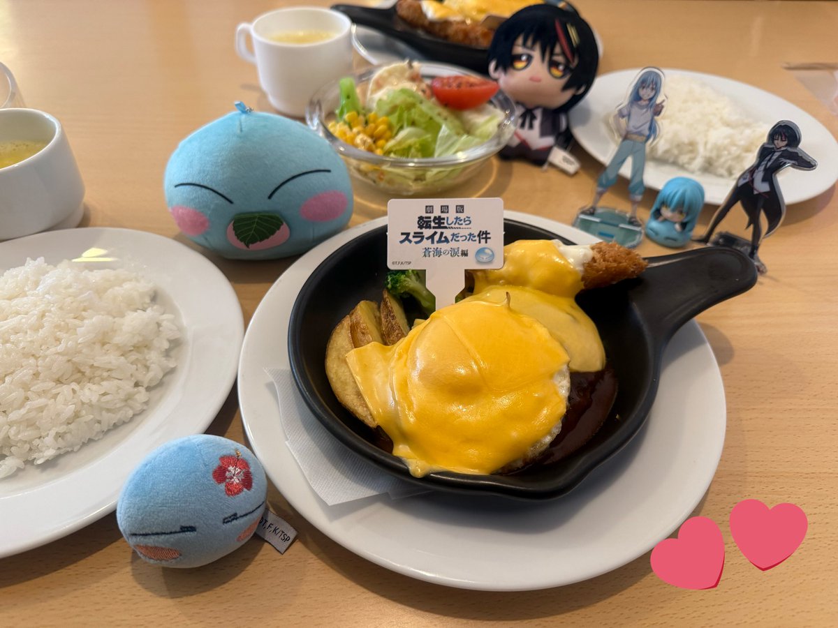 mamipin1's tweet photo. 転スラ×ジョイフル🍝🍴💕
またおデブに߹𖥦߹

美味しい(*´～｀*)ŧ‹"ŧ‹"ŧ‹"かった💖 ̖́- https://t.co/xS4alRfZDy