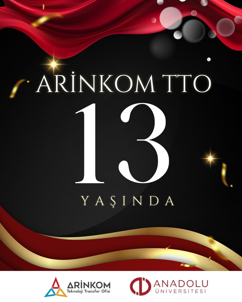 ArinkomTTO's tweet image. 🎉ARİNKOM TTO 13 yaşında!
13 yıldır araştırmayı değere, fikri girişime dönüştürmek için çalışıyoruz.
Bu yolculukta bizimle olan tüm araştırmacılarımıza, girişimcilerimize ve paydaşlarımıza teşekkür ederiz.
Hep birlikte nice yeniliklere✨
#ARİNKOM13 #ArGe #İnovasyon #Girişimcilik