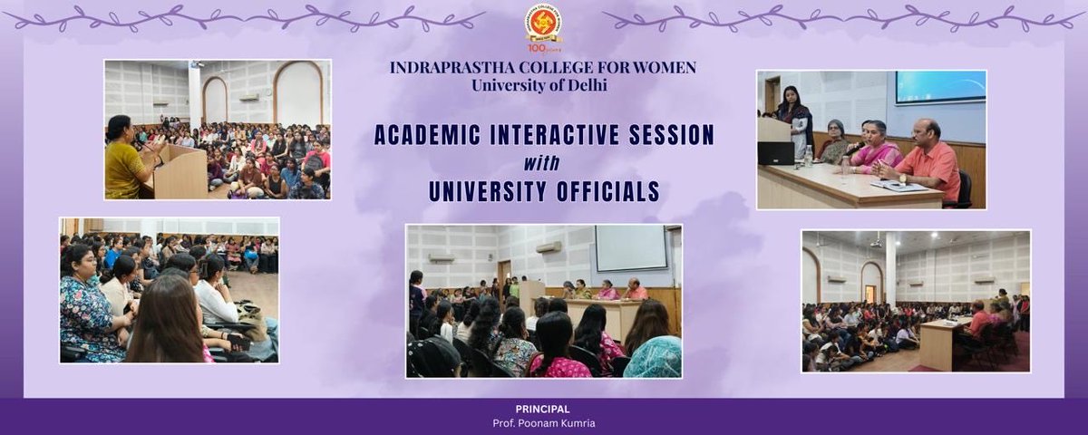 Indraprastha College for Women tweet media