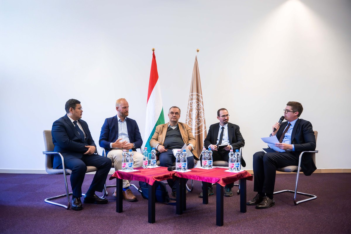 uni_nke's tweet photo. 🎓 Turanism in the past and today
At Ludovika, scholars explored the historical roots of Turanism and its evolving role in cultural dialogue and academic cooperation between Hungary and the Turkic world. 🌍
#Turanism #Ludovika #AcademicLife #History https://t.co/grISsMn4Gi