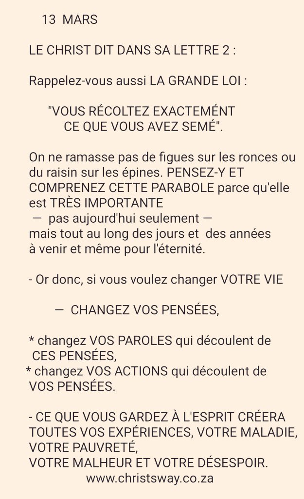 MaintenantEt's tweet photo. #LesLettresDuChrist
#Lettre2
#13Mars
#ConscienceChristique
#VoieChristique
#Christ
Ces Lettres sont téléchargeables gratuitement sur https://t.co/HK6nmbRunu https://t.co/dqKabtIaUT