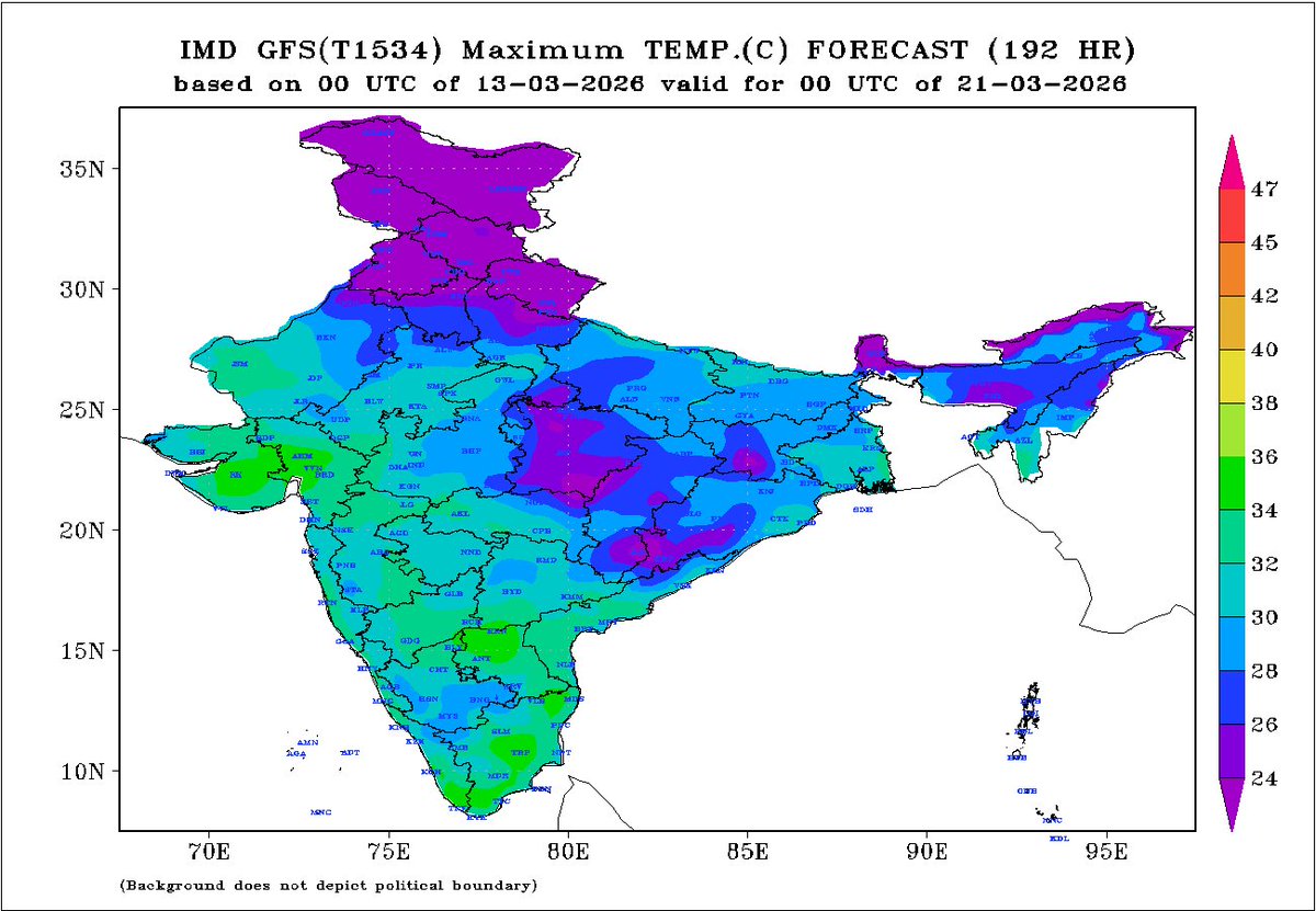 navdeepdahiya55's tweet image. The wrath of march heat is about to end, Spring to make a strong comeback in 2nd half of March as an approaching western disturbance along with east #India wind discontinuity to trigger #rains, #thunderstorms and #hailstorms in #Punjab #Haryana #Delhi #UttarPradesh on Sunday,